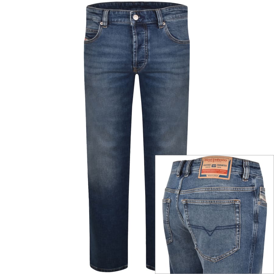 Diesel 1993 D Vyl Jeans Mid Wash Blue | Mainline Menswear us